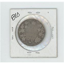 1906 Canada 50 Cent Coin