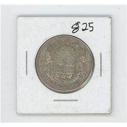 1945 Canada 50 Cent Coin