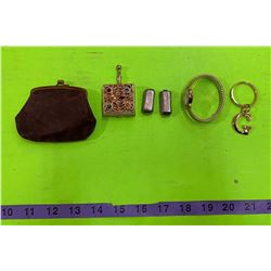 Lot Ladies Watch (Not Working) & Jewelry Box Etc.