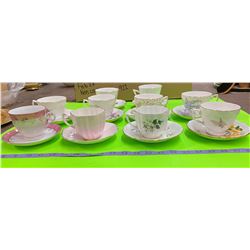 Lot of Cups & Saucers
