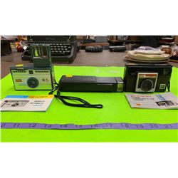 Lot of Vinatge Kodak Cameras