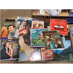 approx 50 records wilf carter / ray price / kenny rogers