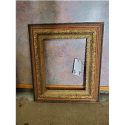 Ornate vintage picture frame