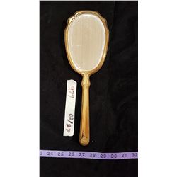 Vintage Vanity Mirror ( Brass)