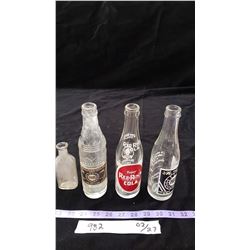 Vintage Pop Bottles & Glass