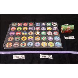 Mini Coke Lunch Kit & Figurine & Pogs