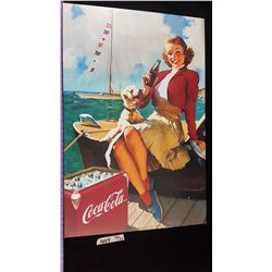 24" X 36" Coca Cola Sign