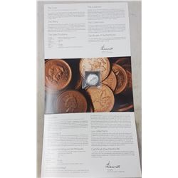 2012 $20.00 Fairwell To The Penny 99.99% Silver