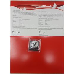 2012 $20.00 Happy Holidays Reindeer 99.99% Silver