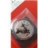 Image 2 : 2012 $20.00 Happy Holidays Reindeer 99.99% Silver