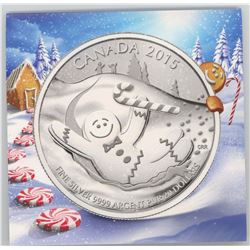 2015 $20 Gingerbread Man   99.99% Silver
