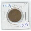 Image 1 : 1979 One Cent - Double Date on "979" AU - Scarce