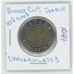 2008 Quebec City Toonie Uncirculated (hard to find)