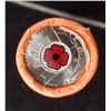 Image 2 : Roll of 2008 Coloured Poppy Quarters in Mint Roll