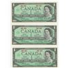 Image 1 : Lot of 3 1867 1967 Centennial Dollars