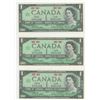 Image 1 : Lot of 3 1867 1967 Centennial Dollars