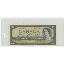 1954 $20 Beattie-Raminsky Signature