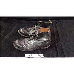 Vintage Military Boots Size Unknown