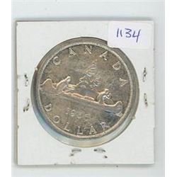 1956 Canadian $1 Coin