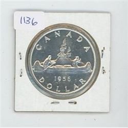 1956 Canadian $1 Coin