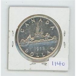 1952 Canadian $1 Coin