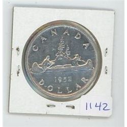 1952 Canadian $1 Coin