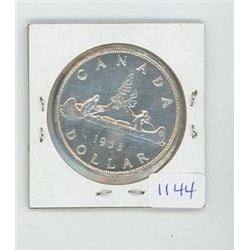 1953 Canadian $1 Coin