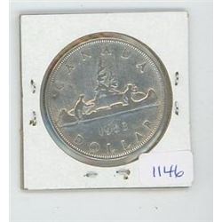1953 Canadian $1 Coin