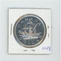 1949 Canadian $1 Coin