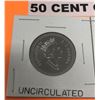 Image 2 : Canadian 50 Cents Pieces Uncirculated-2000 And 2009