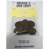 Image 1 : George V One Cent-Package Of 25 Coins 1920 To 1936