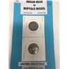 Image 8 : U.S. Indian Head-Buffalo 5 Cents Two Pieces To Show Both Sides