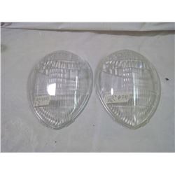 2 Ford Tear Drop Two-Lite Headlamp Covers