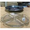 Image 5 : Divided Dish Tray + Serving Tray Silver Plated