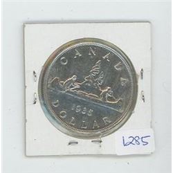 1955 Canadian $1 Coin