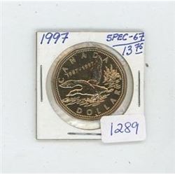 1997 Canadian Loonie - SPEC-67