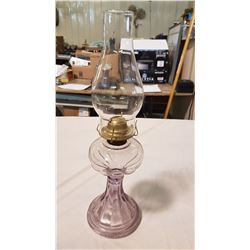 Coal Oil Lamp Turning Purple