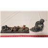 Image 1 : 2 Soapstone Carvings