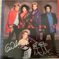 Signed Heart, Heart Album Cover