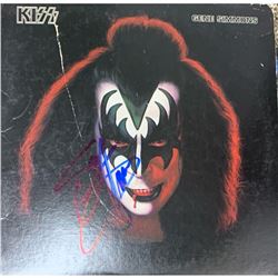 Signed Kiss Gene Simmons Solo Album