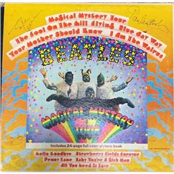 Signed Beatles Magical Mystery Tour Album Cover