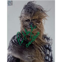 Signed Chewbacca Photo