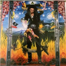 Signed Steve Vai Passion And Warfare Album Cover