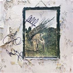 Signed Led Zeppelin IV Album Cover