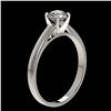 Image 3 : 0.75 ctw Certified Quality Diamond Engagment Ring 10k White Gold - REF-68F2M