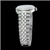Image 4 : Rolex Men's Stainless Steel, QuickSet, Diamond Dial & Diamond Bezel