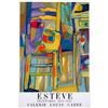 Image 1 : Colorful Esteve Exhibition Mourlot Lithograph#1557526