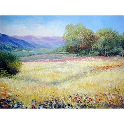 LANDSCAPE   EXQUISITE ORIGINAL OIL PAINTING BY #1557594