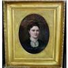 Image 1 : 19c ART OUTSTANDING OIL PAINTING PORTRAIT #1557602