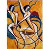 Image 1 : HUGO SCHEIBER ABSTRACT STUNNING OIL PAINTING #1557607